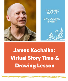 James Kochalka Phoenix Books event Feb 20
