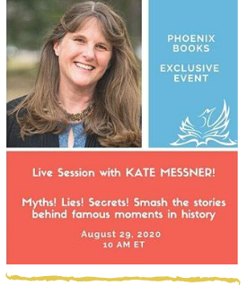 Kate Messner virtual event Phoenix books August 29